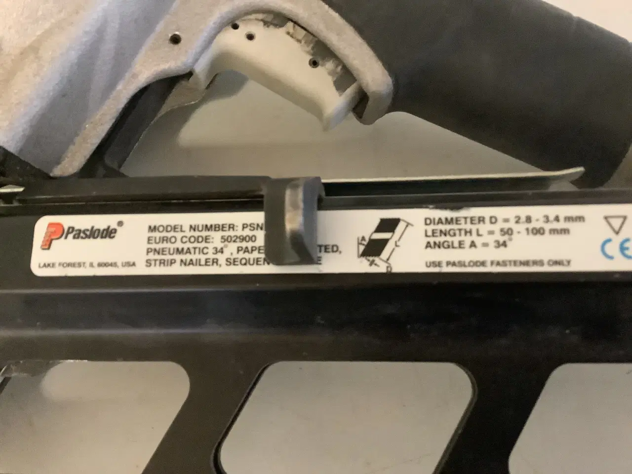 Billede 2 - Paslode sømpistol 