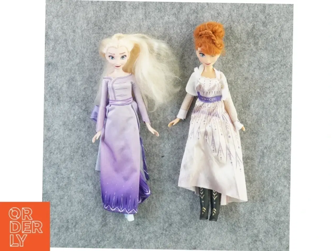Billede 1 - Frost dukker, Elsa og Anna fra Disney (str. 27 x 6 cm)