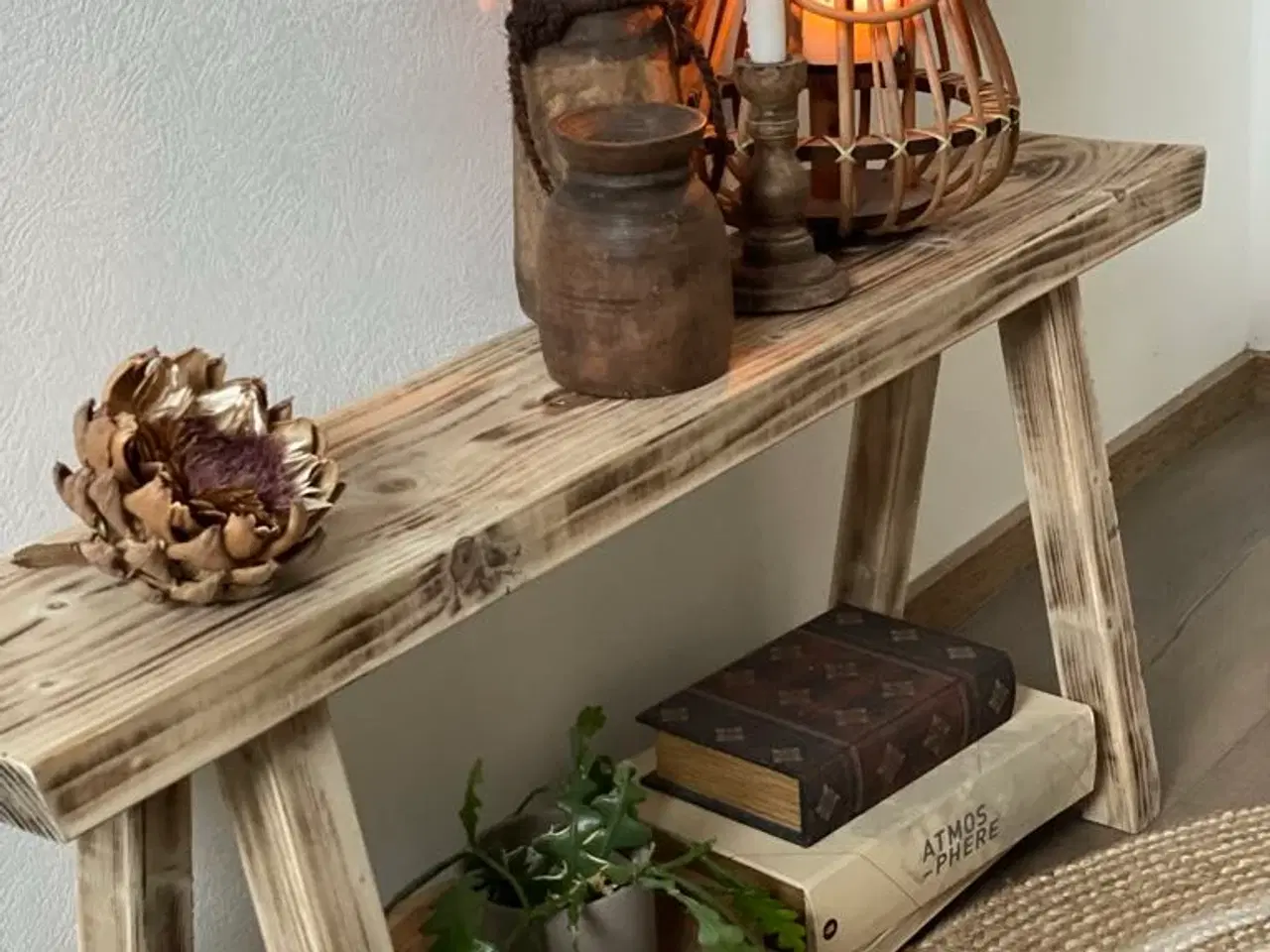 Billede 1 - Rustik Bænk/Konsolbord