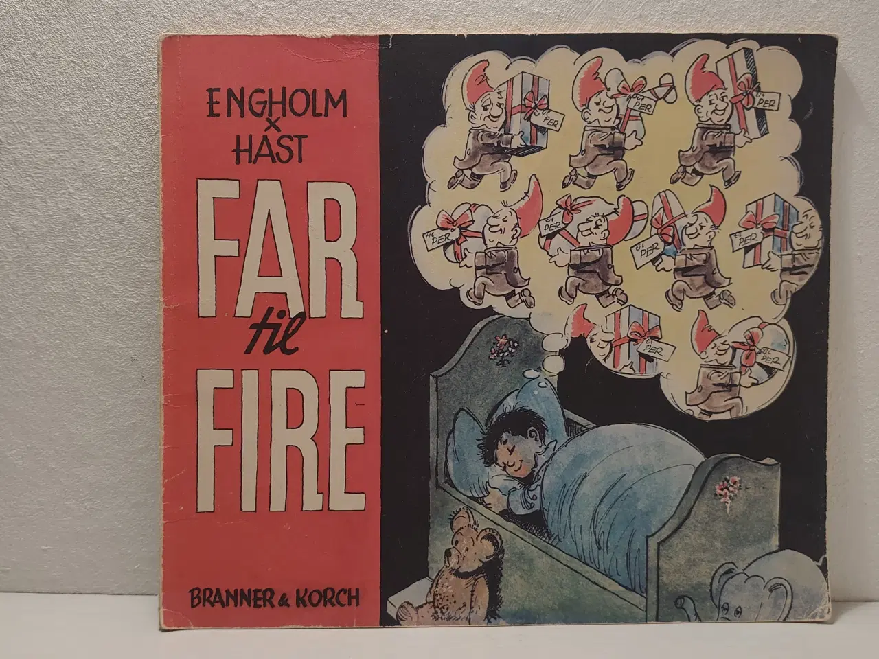 Billede 1 - Engholm og Hast: Far til fire. 1968 i pæn stand