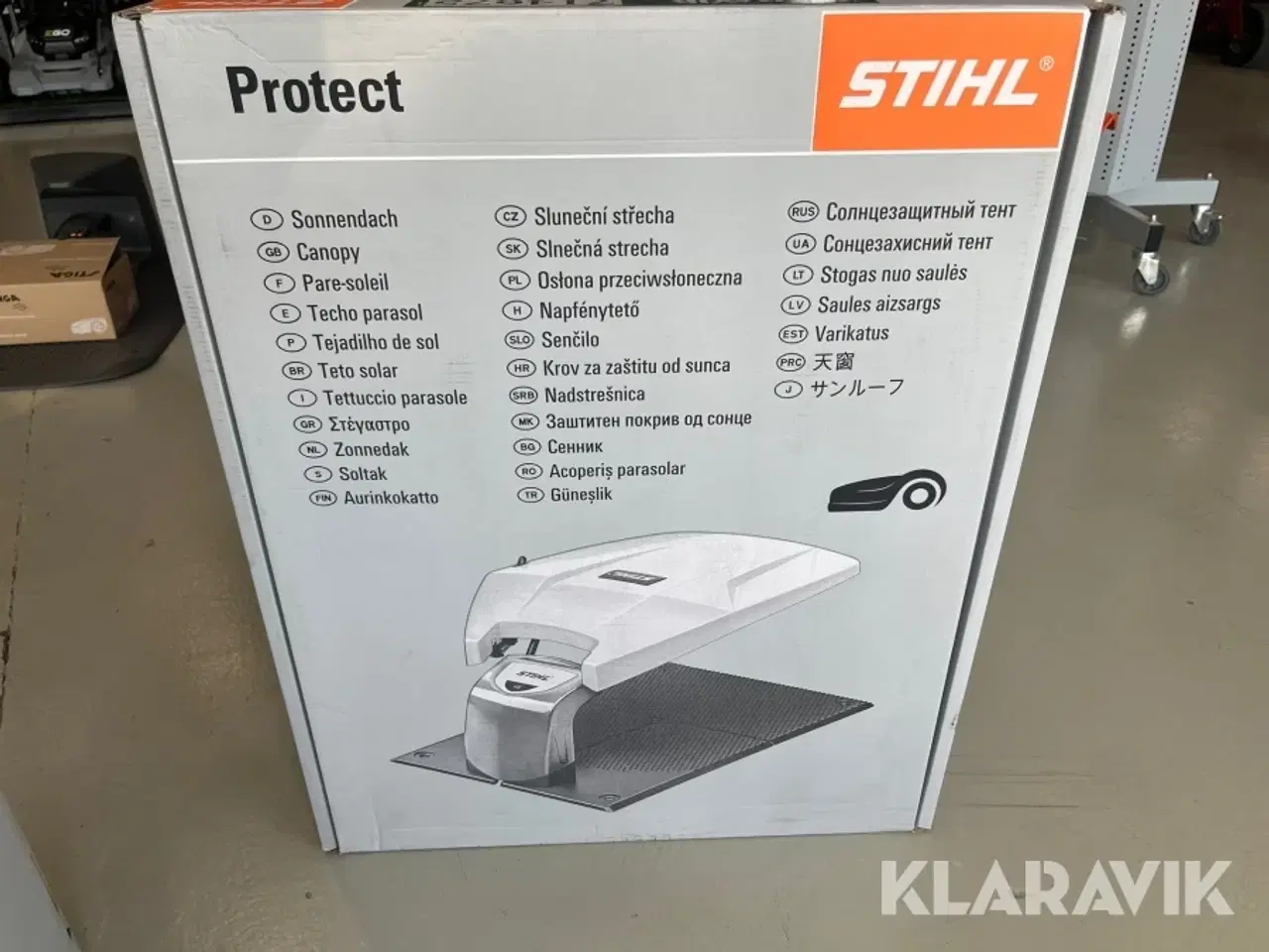 Billede 2 - Garage til Stihl robotter Stihl Protect AIP 602