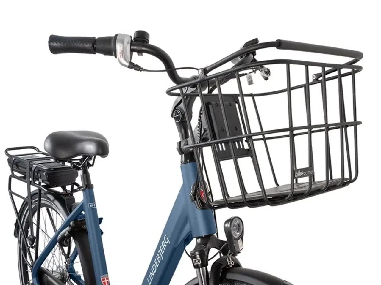 Billede 4 - Lindebjerg 28'' Elcykel Shopper Deluxe - Mat Blå