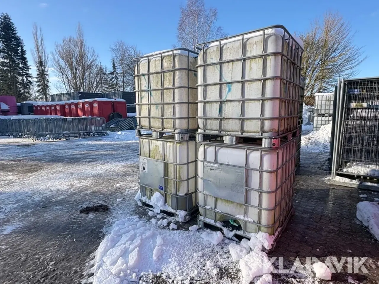 Billede 1 - Palletanke 1000 liters 4 styk