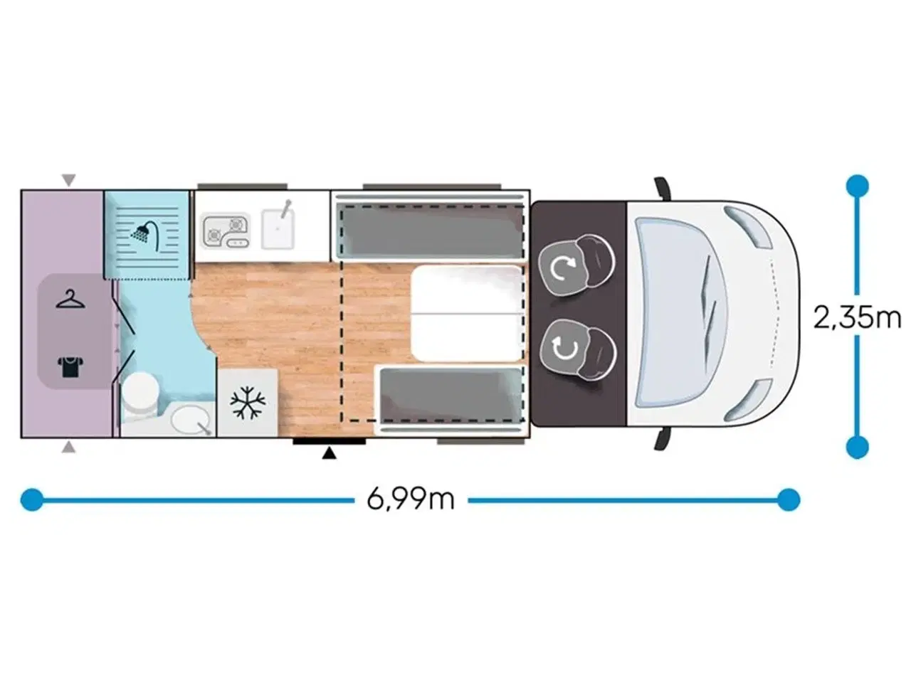 Billede 20 - 2026 - Chausson 640 Chausson 640 Titanium Line. 165 HK og 8-trins automat gear