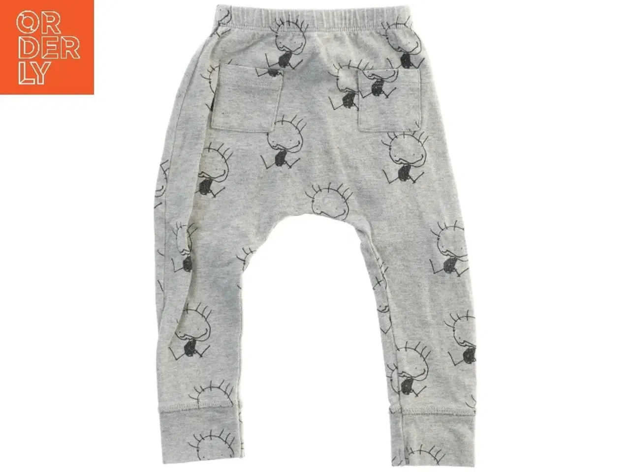 Billede 1 - Børnebukser med print (str. 68)