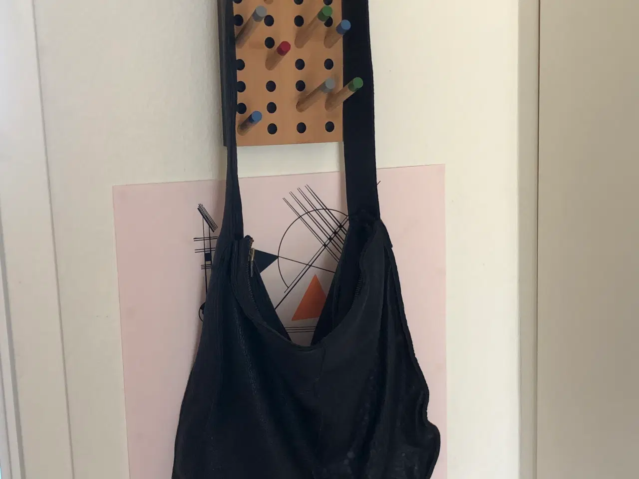 Billede 1 - Skind taske 