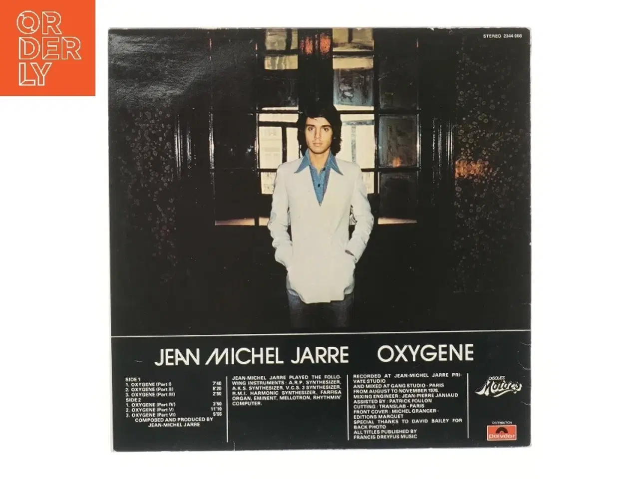 Billede 2 - Jean Michel Jarre - Oxygene LP fra Polydor