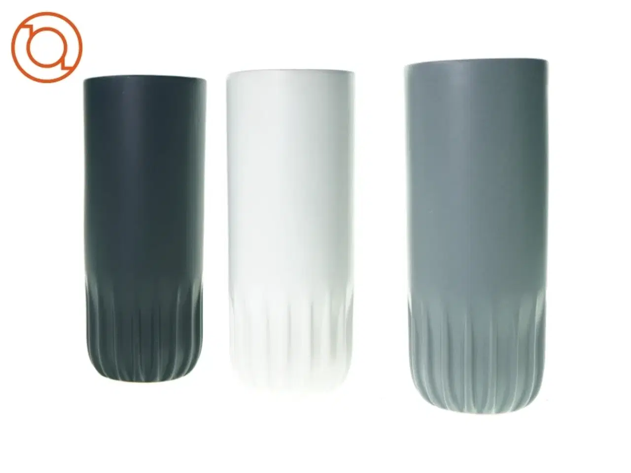 Billede 1 - 3 x vaser fra Hübsch (str. 24 cm )