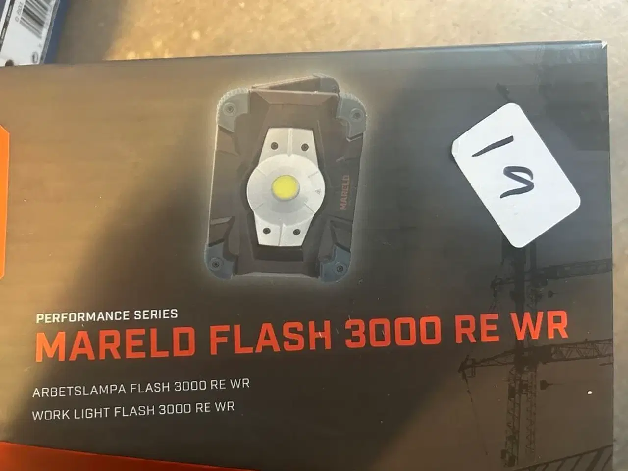 Billede 2 - MARELD Arbejdslampe FLASH 3000