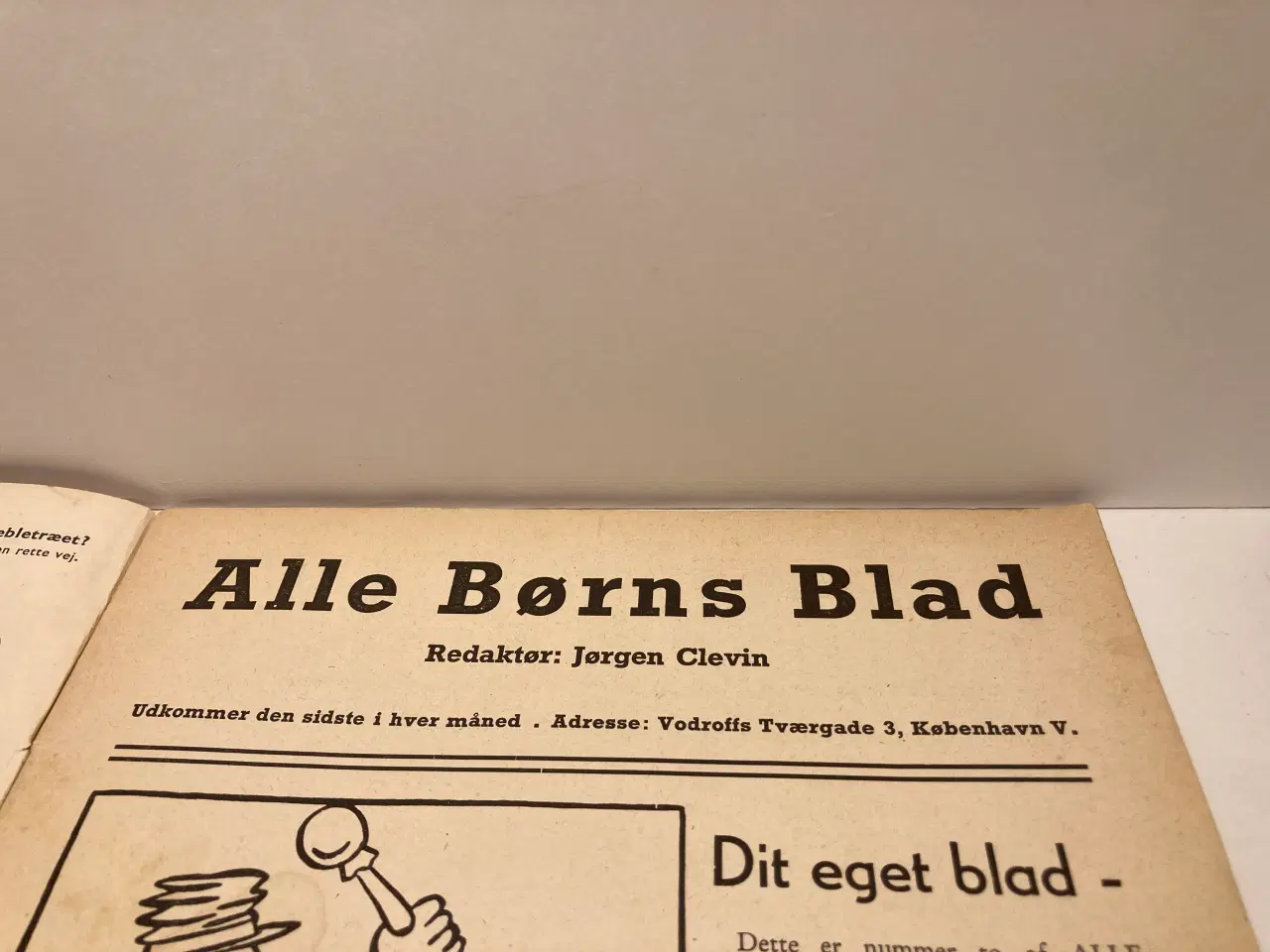 Billede 2 - “ ALLE BØRNS BLAD” af JØRGEN CLEVIN