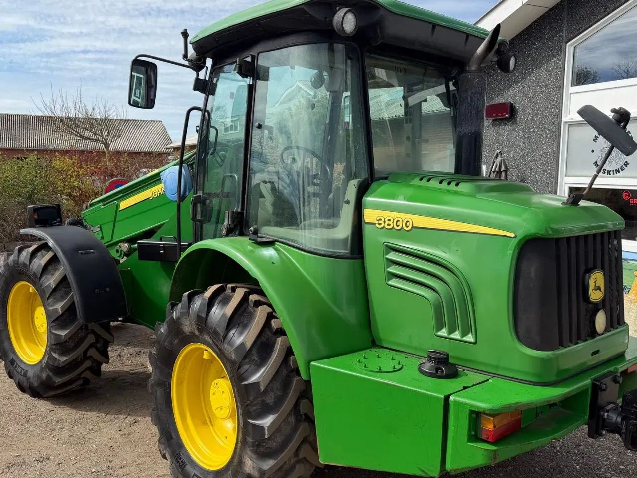 Billede 4 - John Deere 3800 Flot teleskoplæsser med gode hjul