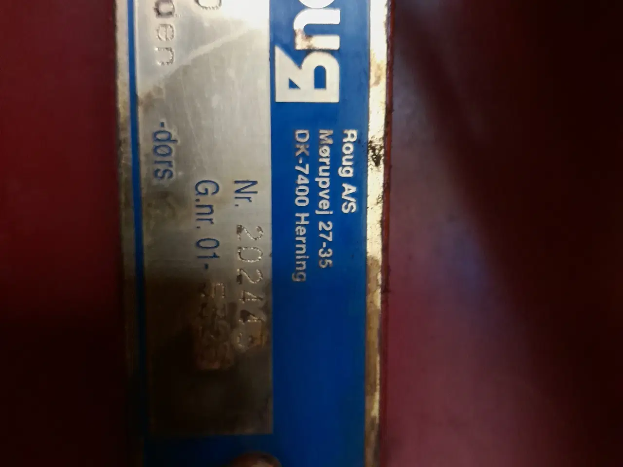 Billede 2 - Dieseltank med pumpe