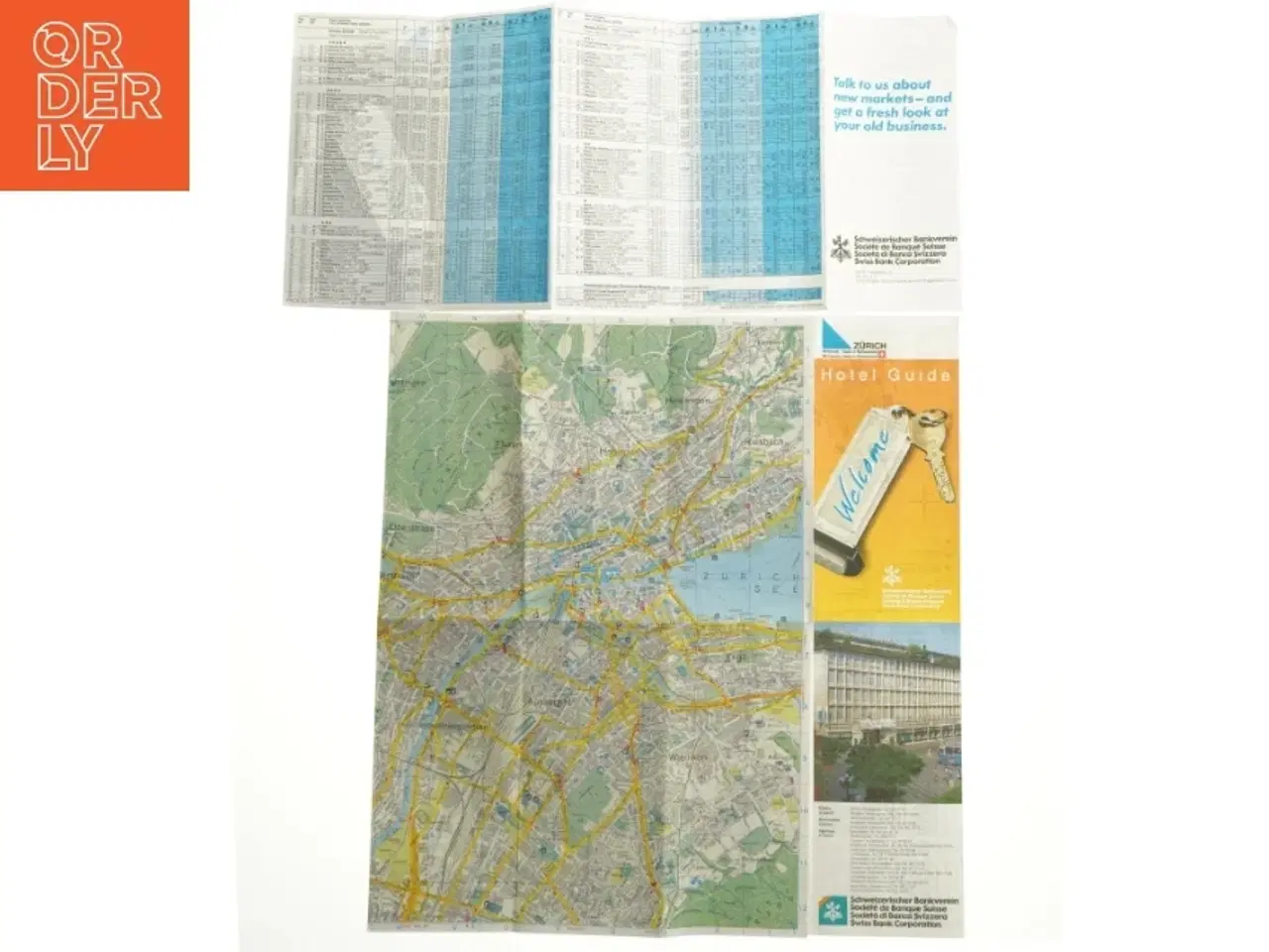 Billede 4 - Zürich rejseguides og bykort fra 1989