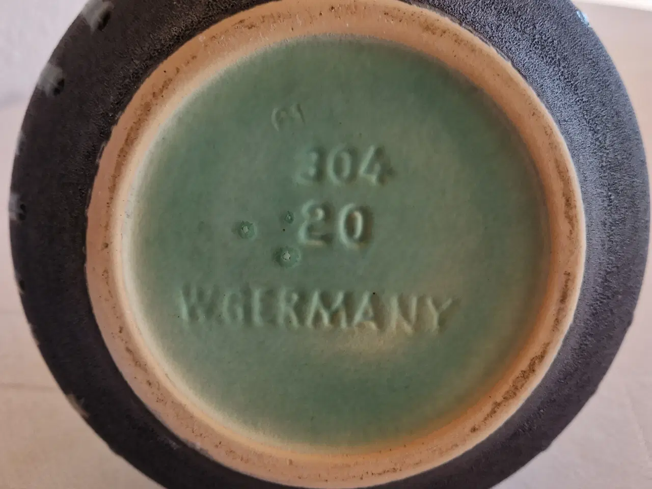 Billede 3 - Smuk Keramikvase / Kande med håndtag.