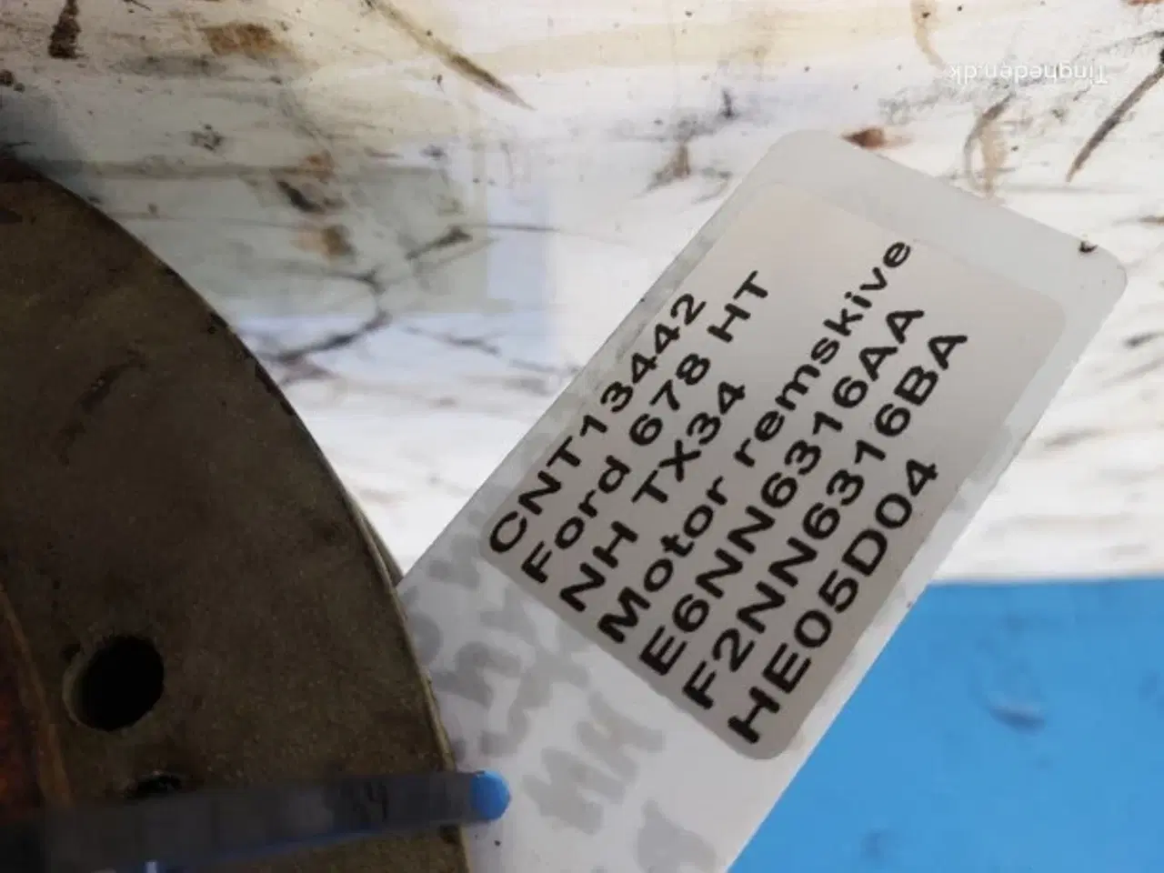 Billede 13 - Ford 678 HT Motor Remskive E6NN6316AA