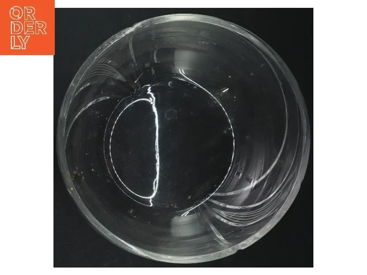 Billede 4 - Gennemsigtig glas skål (str. Ø. 20 cm)