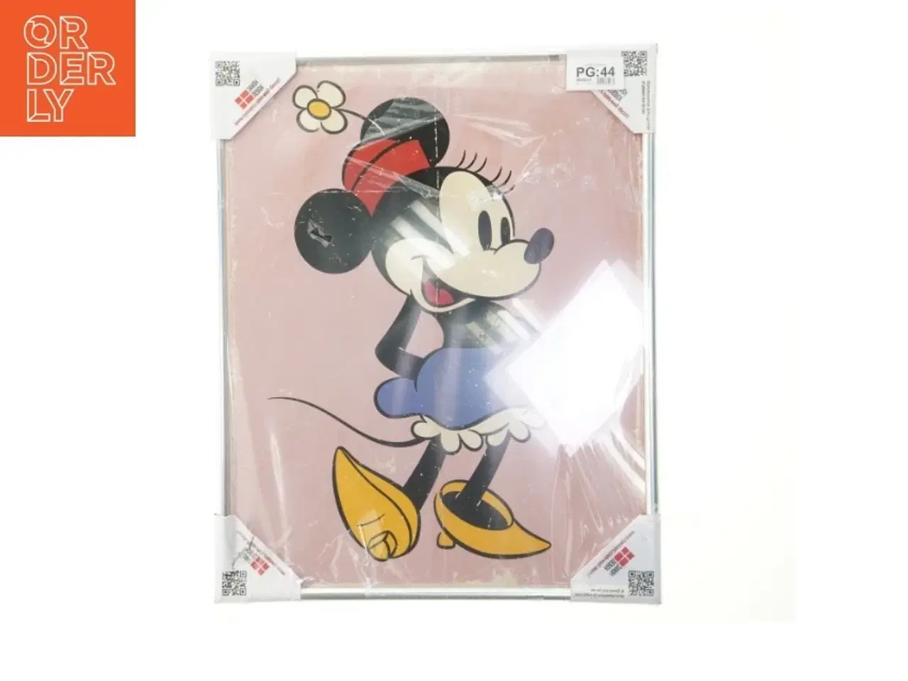 Billede 1 - Minnie Mouse billede i ramme fra Rye Merc (str. 40x50 cm)