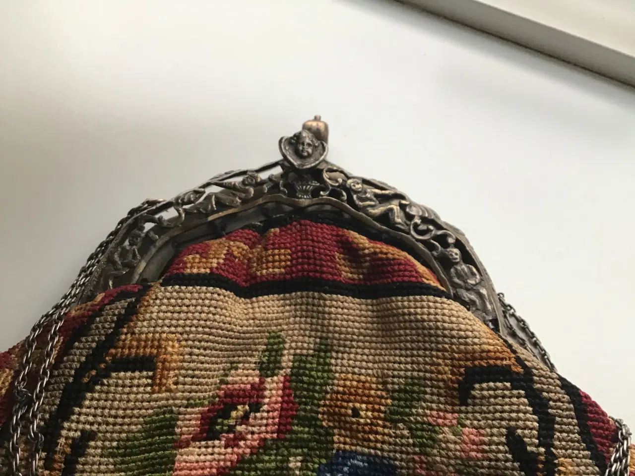 Billede 3 - Antik håndlavet dametaske