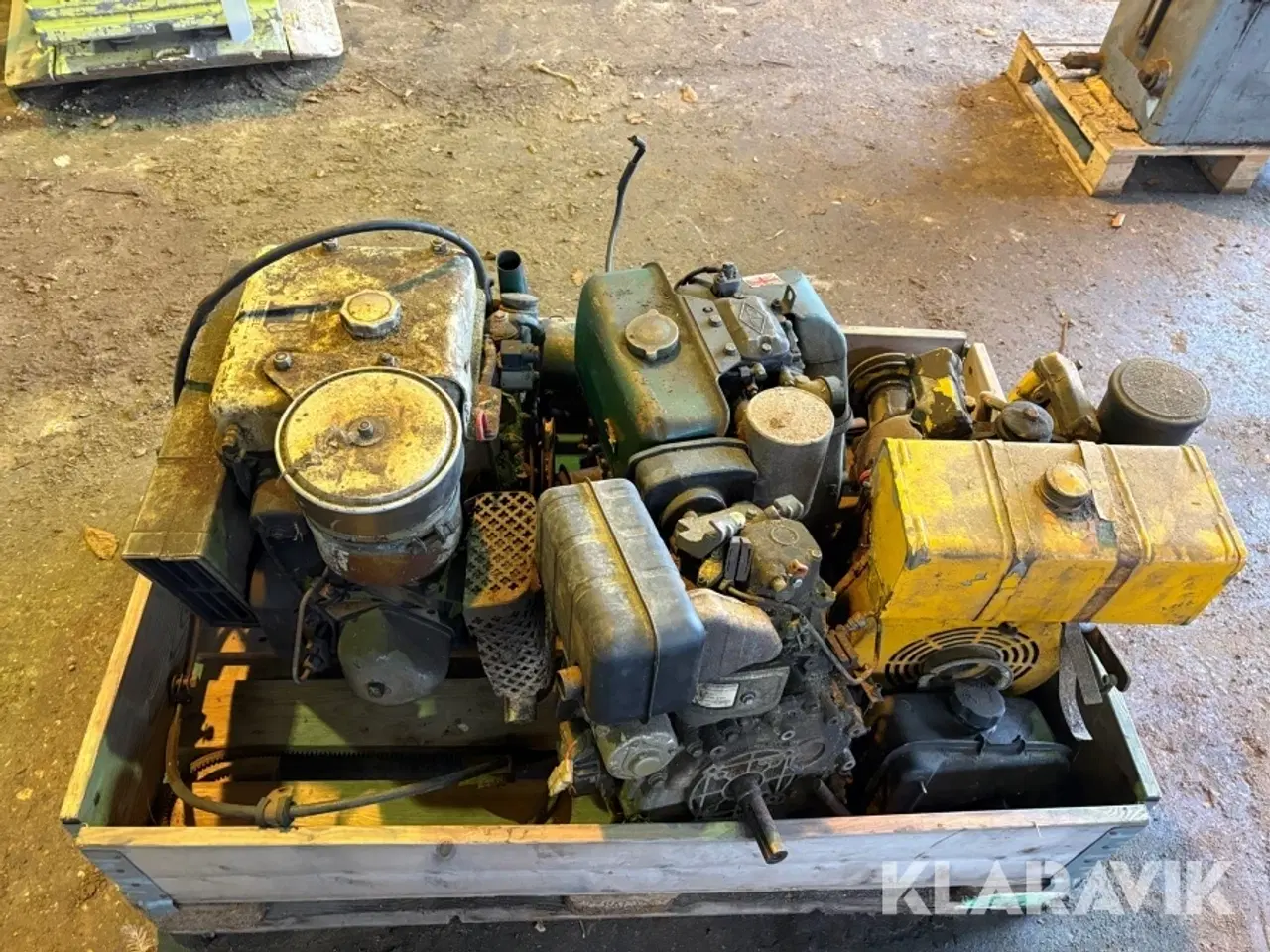 Billede 3 - Motorer 4 styk dieselmotorer