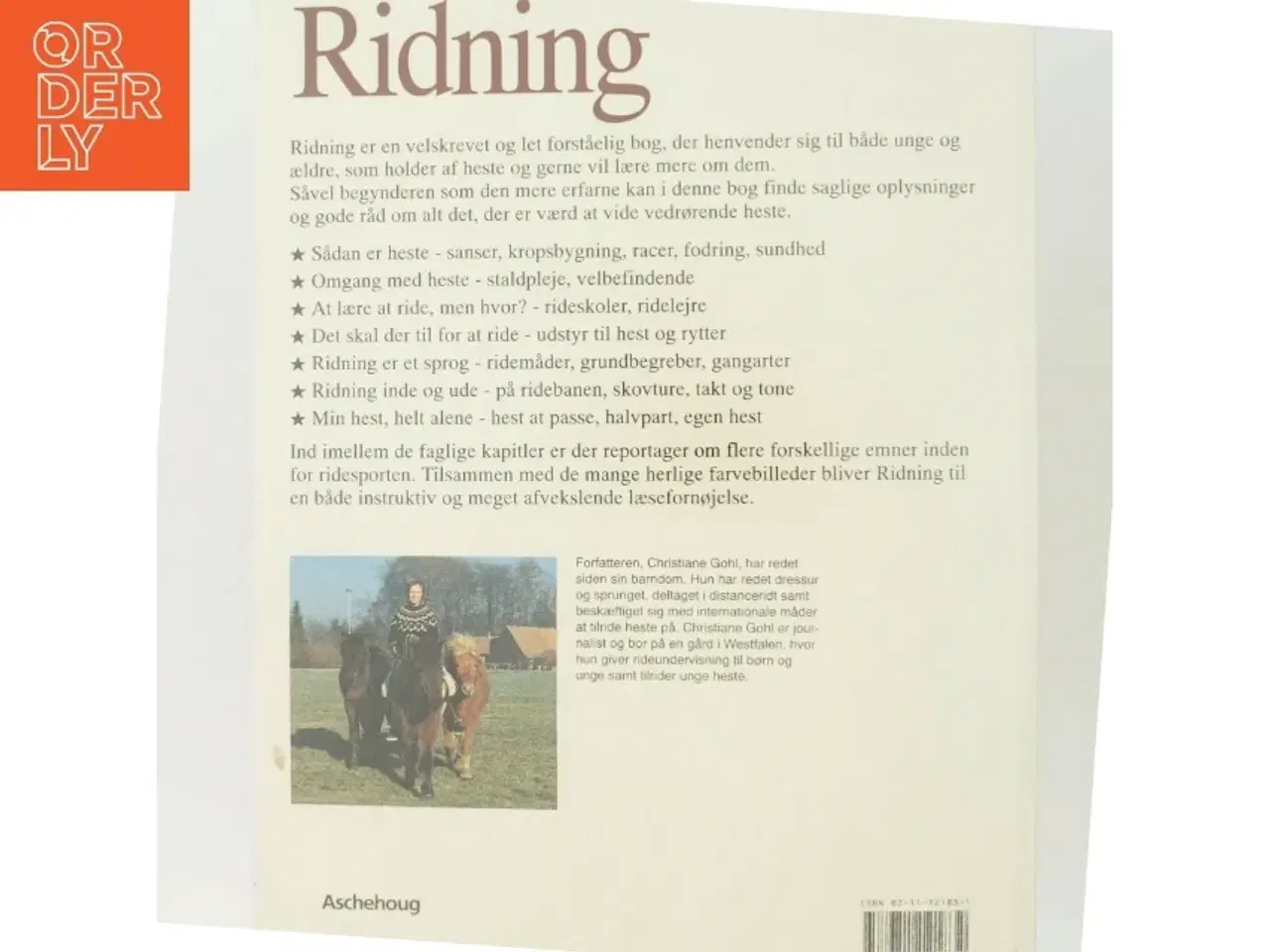 Billede 3 - Ridning af Christiane Gohl (Bog)