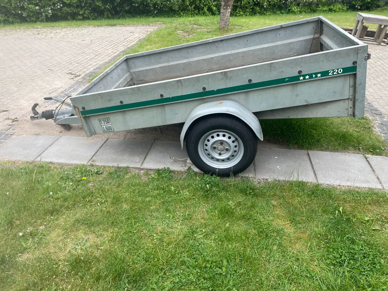 Billede 2 - Trailer 750kg med bremser