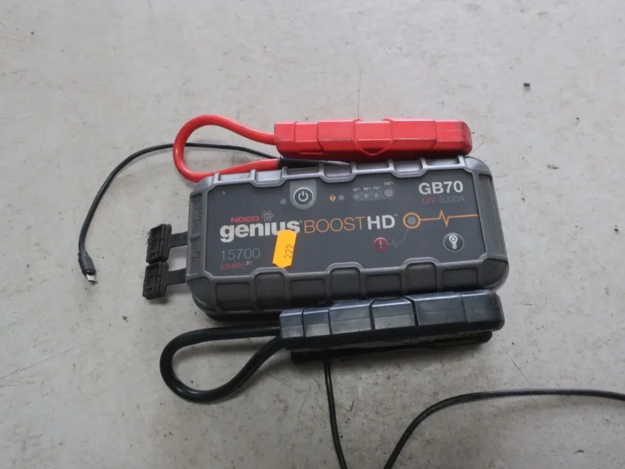 Billede 1 - Booster NOCO genius Boost HD GP70