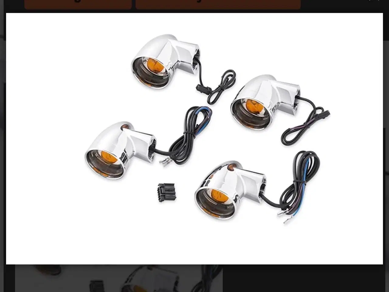 Billede 1 - Harley-Davidson bullet style blinklys kit