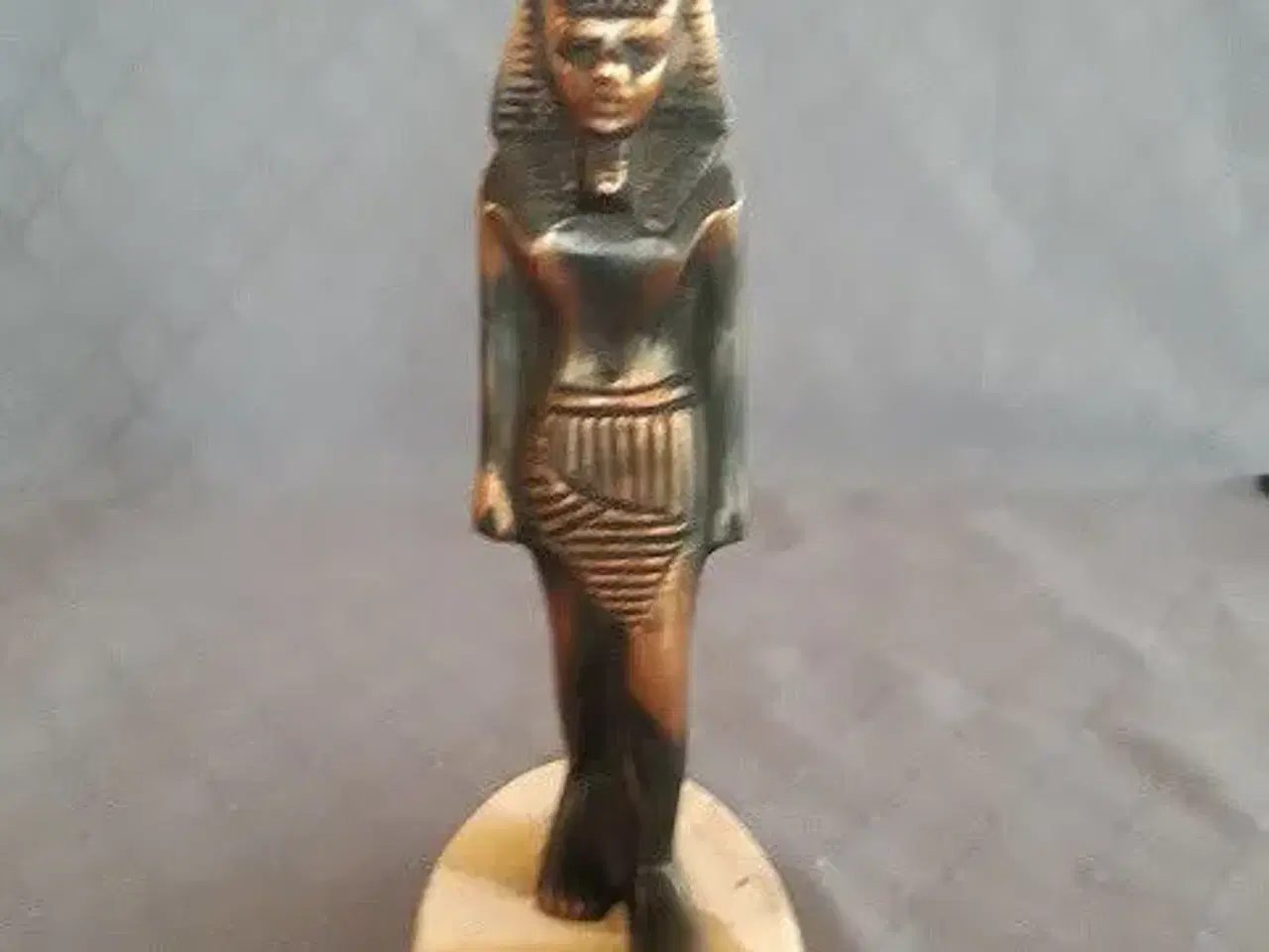 Billede 5 - Smuk Egyptisk Kong Tut Bronze Figur