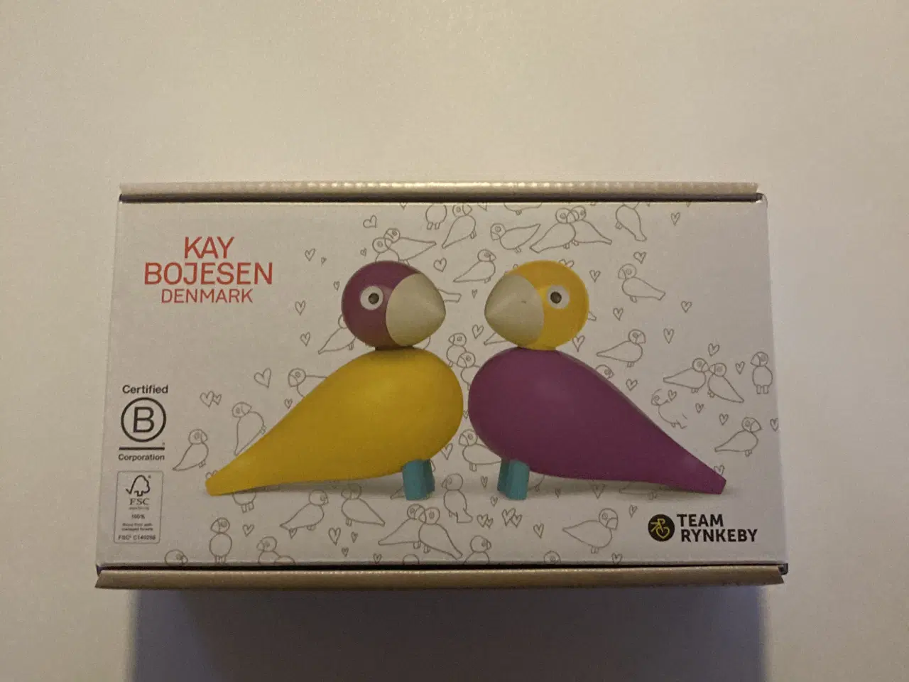 Billede 1 - Kay Bojesen team rynkeby fugle 