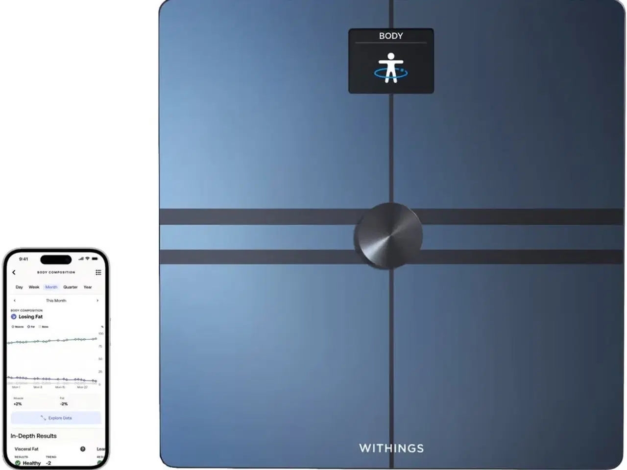 Billede 1 - WITHINGS Body Comp badevægt