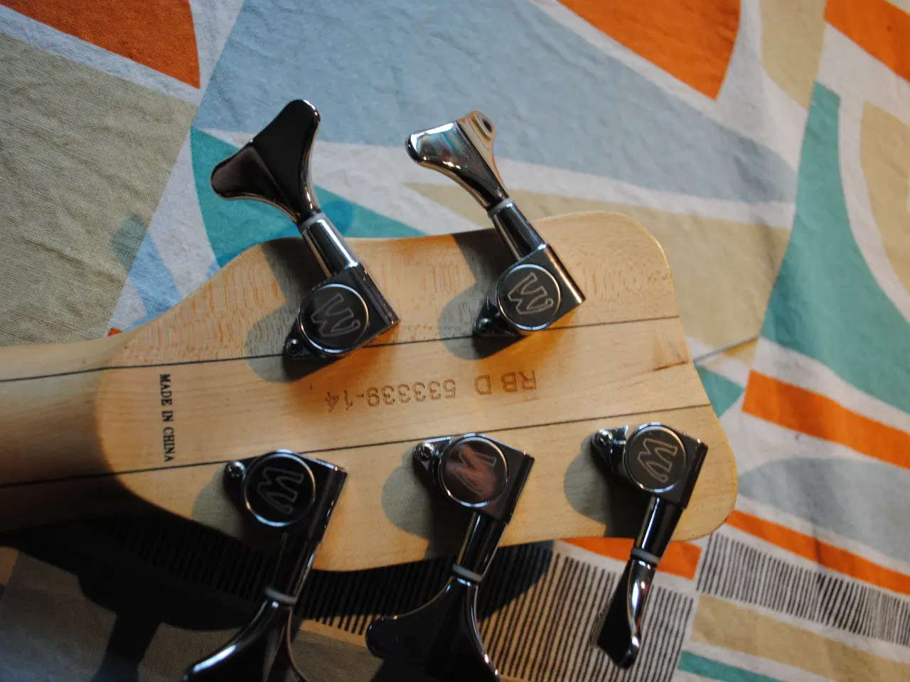 Billede 2 - 5 str. dyb, båndløs elbas mrk. Warwick. til salg.