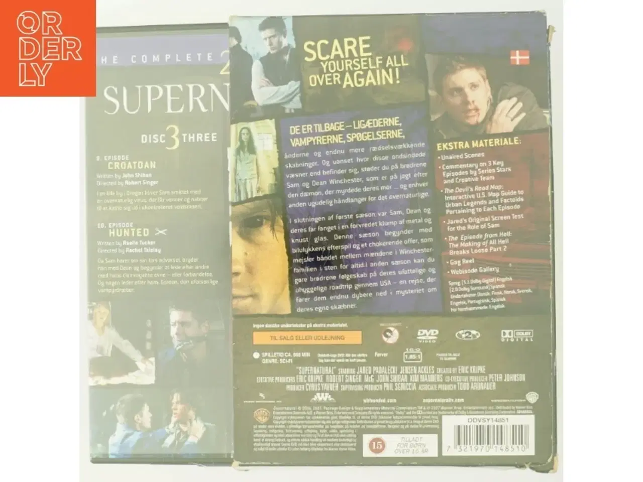 Billede 3 - Supernatural: The Complete Second Season med Jared Padalecki (DVD)