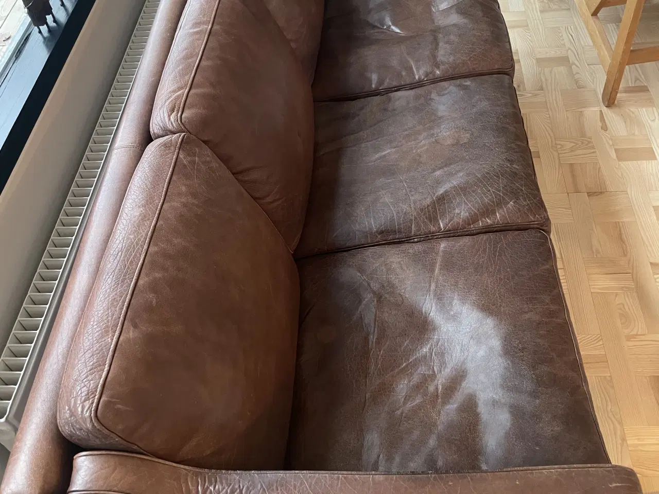 Billede 2 - Børge Mogensen lædersofa model 2213