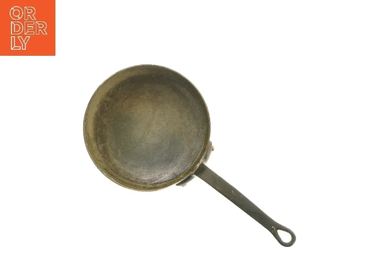 Billede 4 - Kobber stegepande (str. Ø 26,5x7,5 cm)