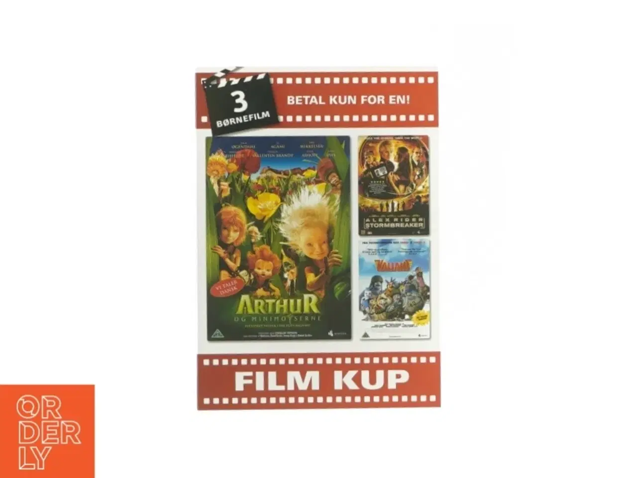 Billede 1 - Arthur og minimoyserne (DVD)