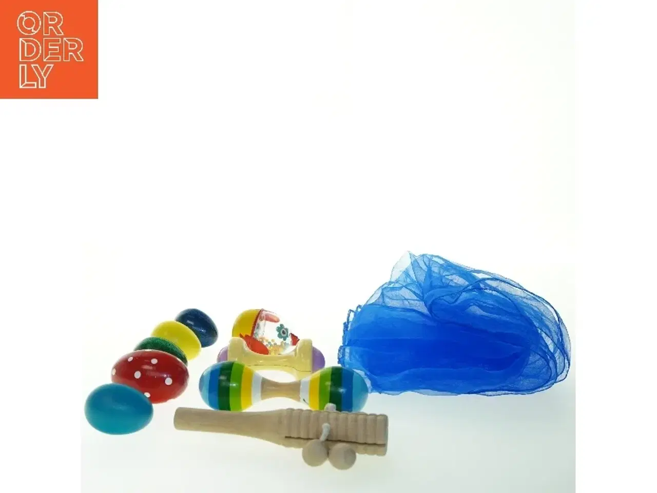 Billede 6 - Musiksæt med rytmeinstrumenter fra Polarn O. Pyret (str. 25 x. 17 cm)