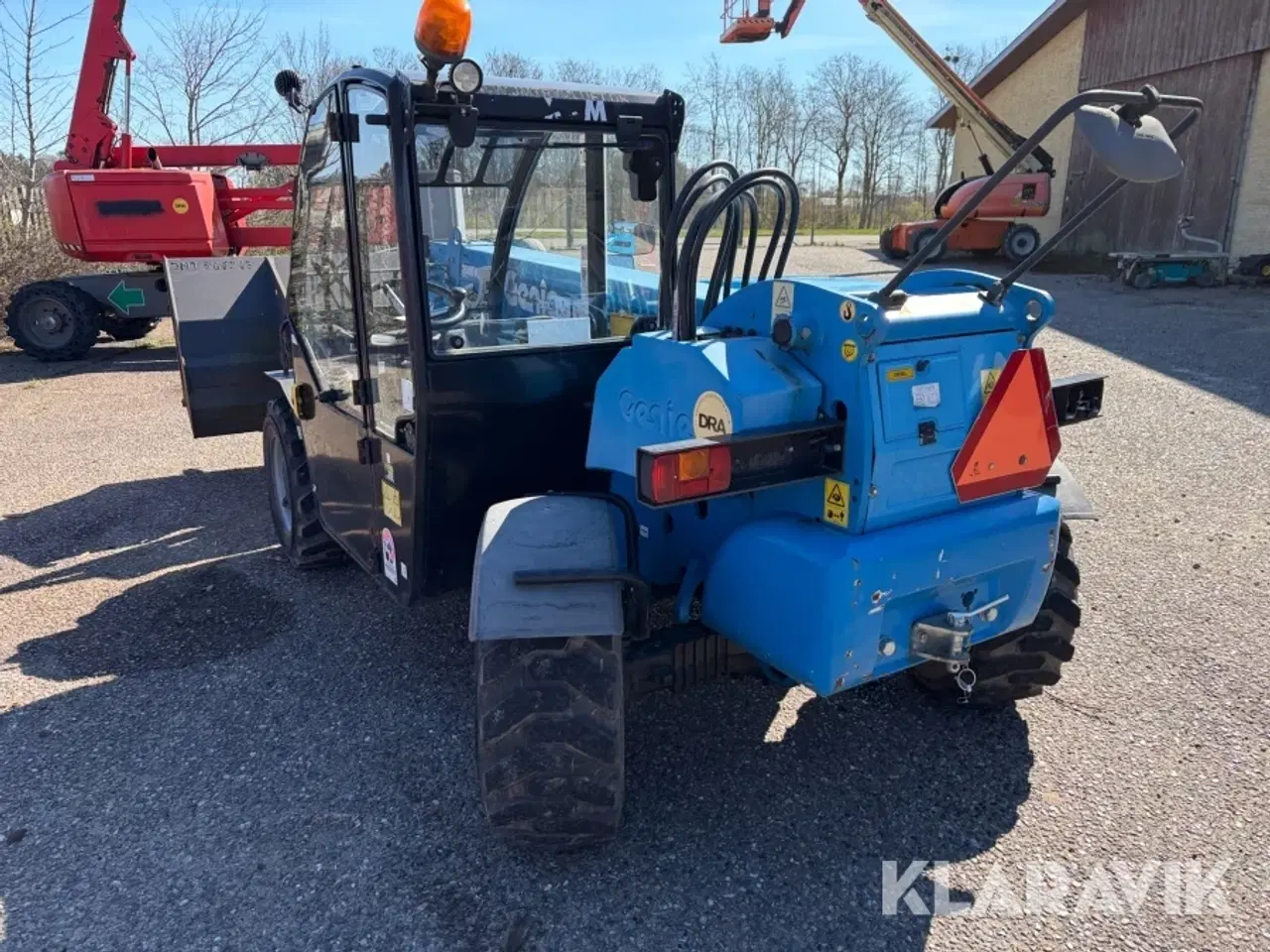 Billede 4 - Teleskoplæsser Genie GTH-2506 2500kg - med skovl og gafler