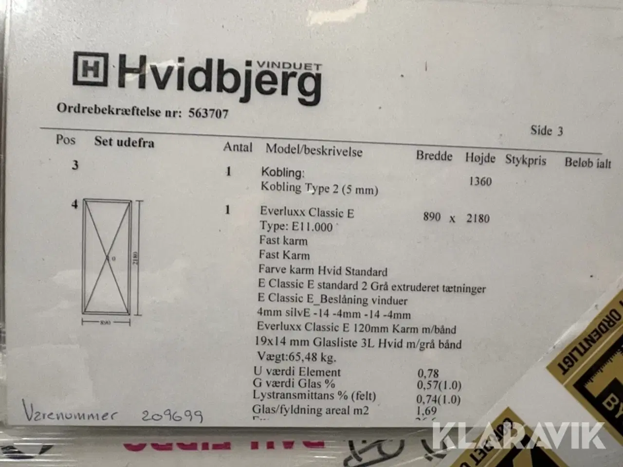 Billede 12 - Vinduer Hvidbjerg - 2 styks