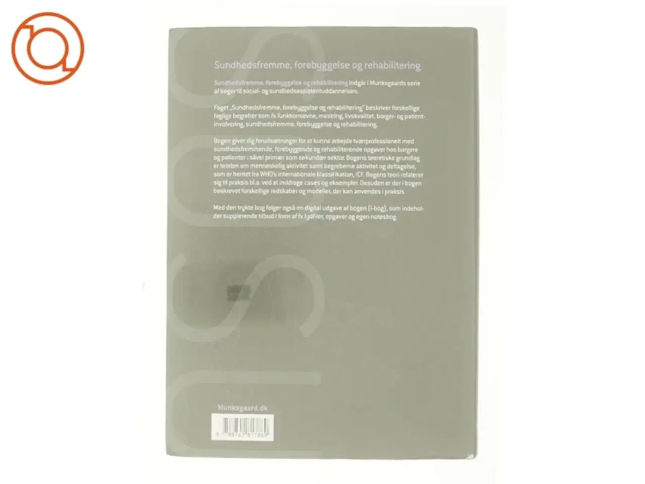 Billede 3 - Sundhedsfremme, forebyggelse og rehabilitering (Bog)