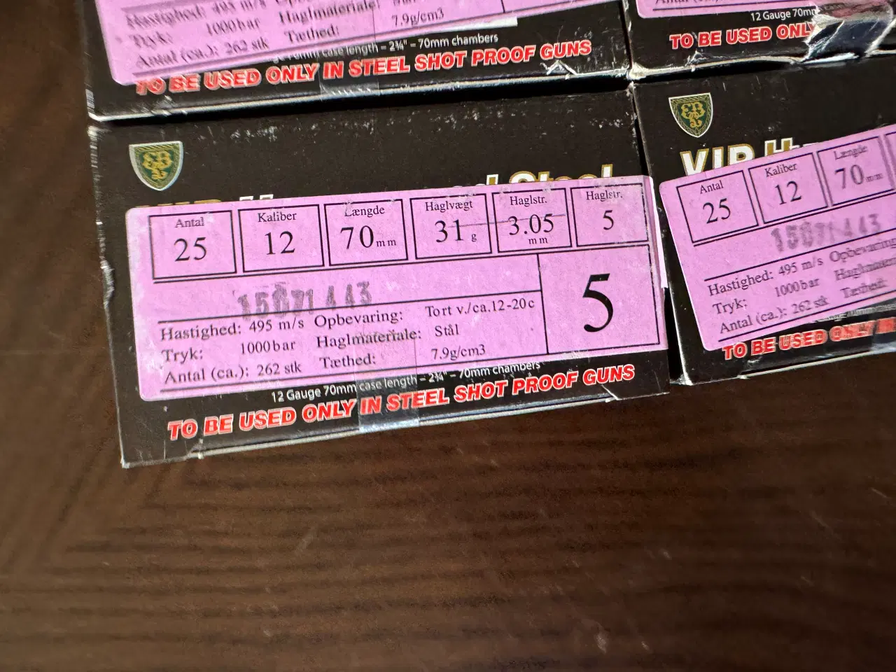 Billede 3 - Eley VIP Hyperspeed Steel kal. 12/70 str. 5