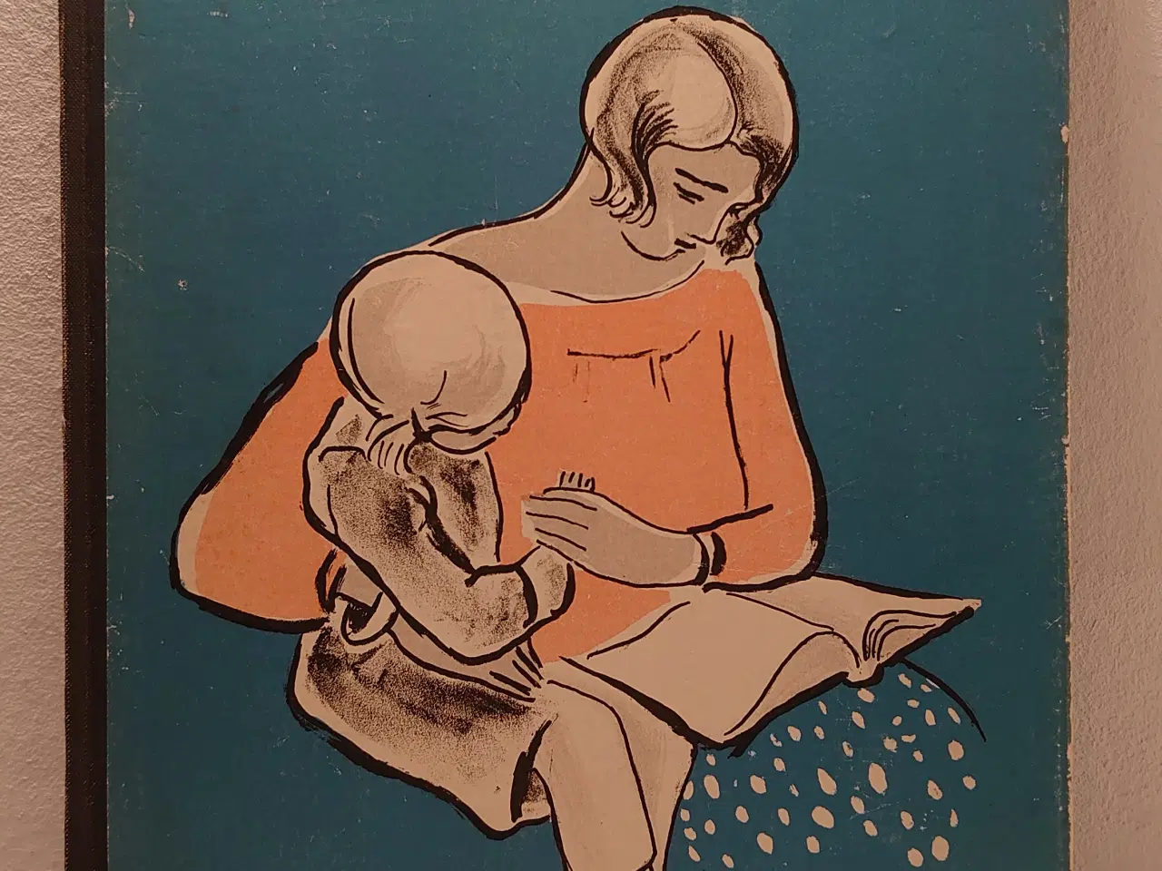 Billede 1 - Harald H. Lund: Mor læser.ill. Hans Bendix. 1934