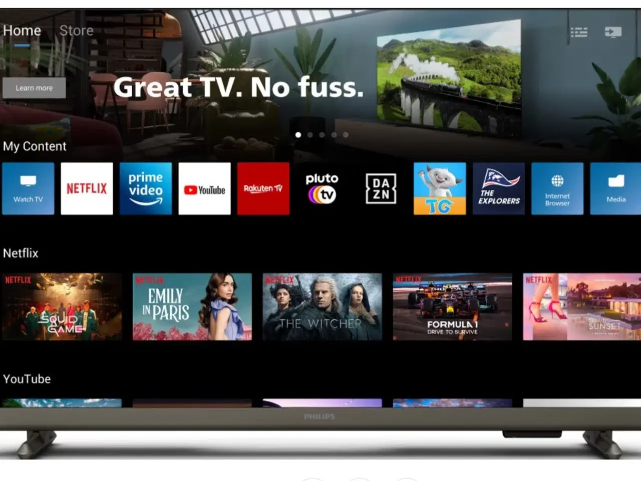 Billede 1 - Philips 32" LED 32PHS6808 årgang 2023