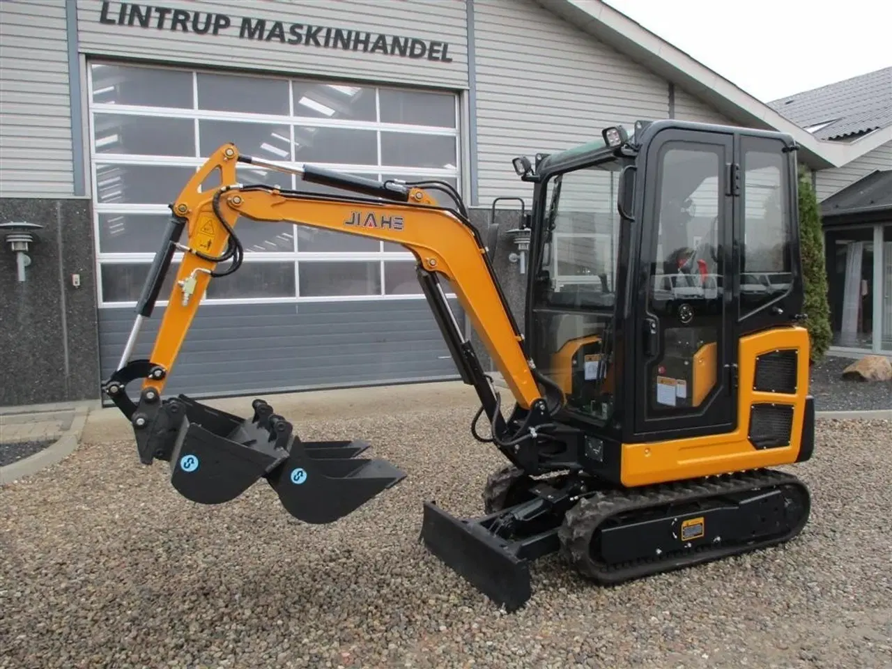 Billede 6 - JIAHE JH18 MKII med Kubota motor og Danske CP hurtiskifte og skovlpakke.