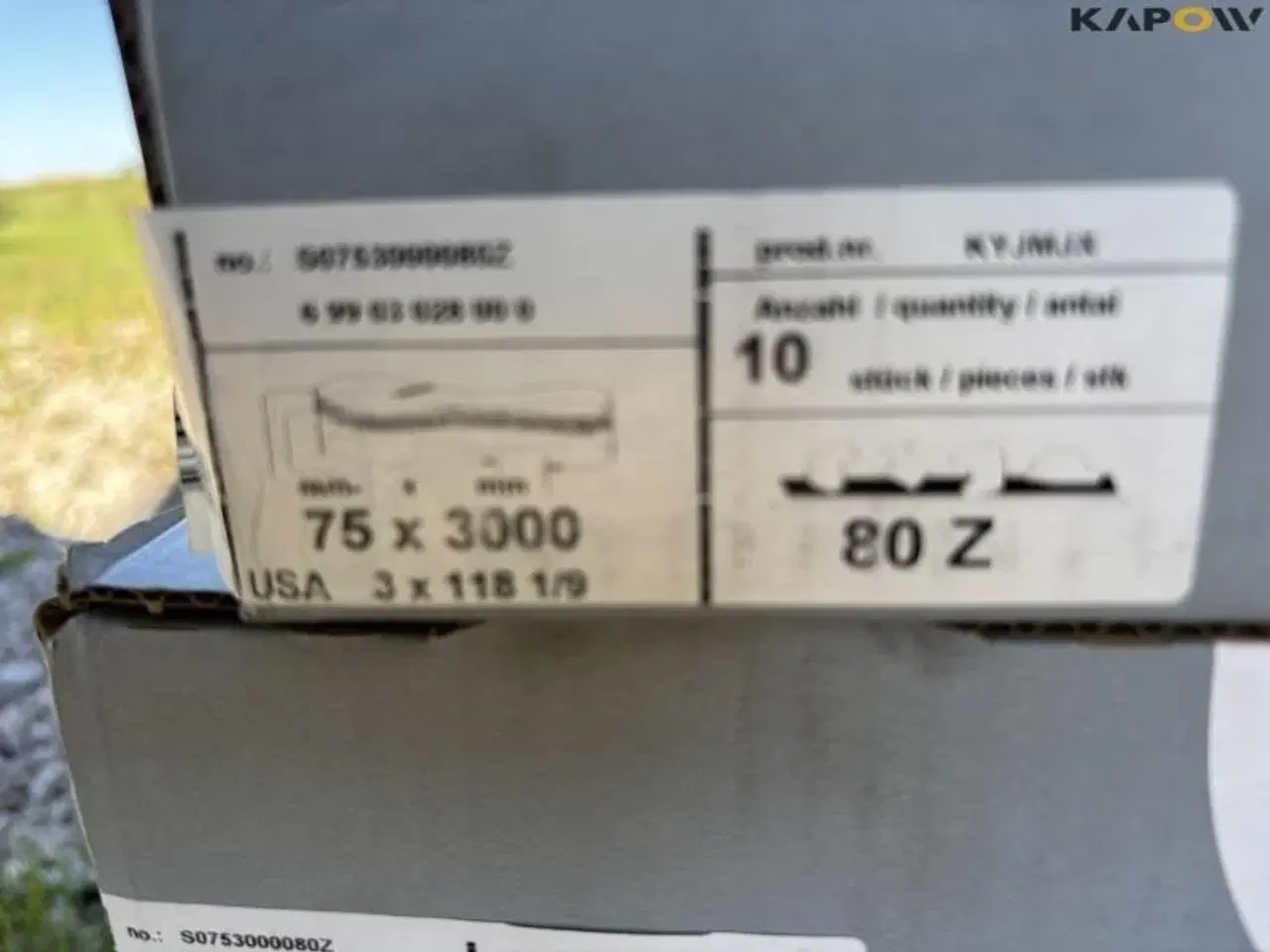Billede 10 - - - - Slibebånd 10 pk. a 10 stk.
