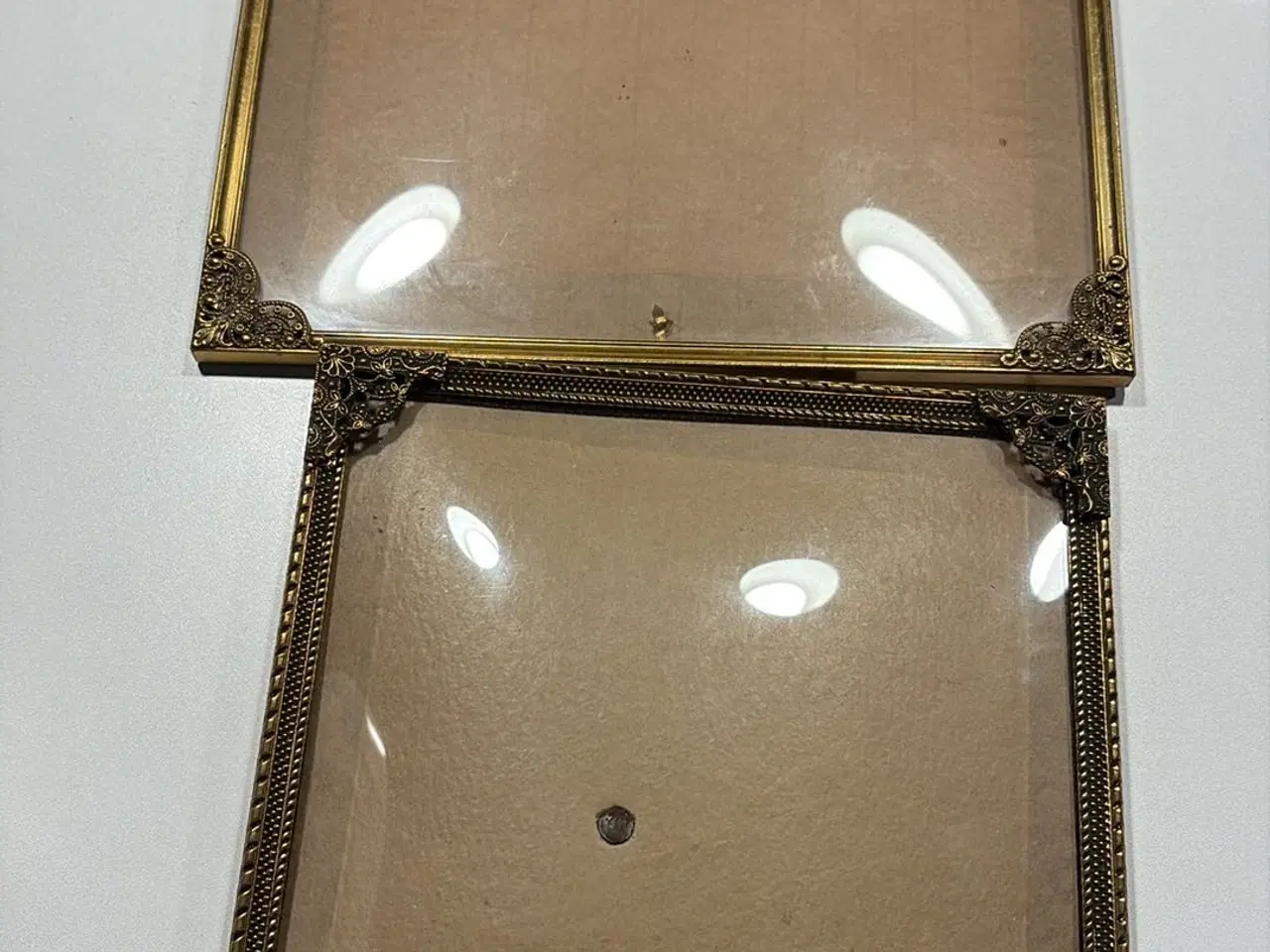 Billede 4 - Gamle rammer med buet glas