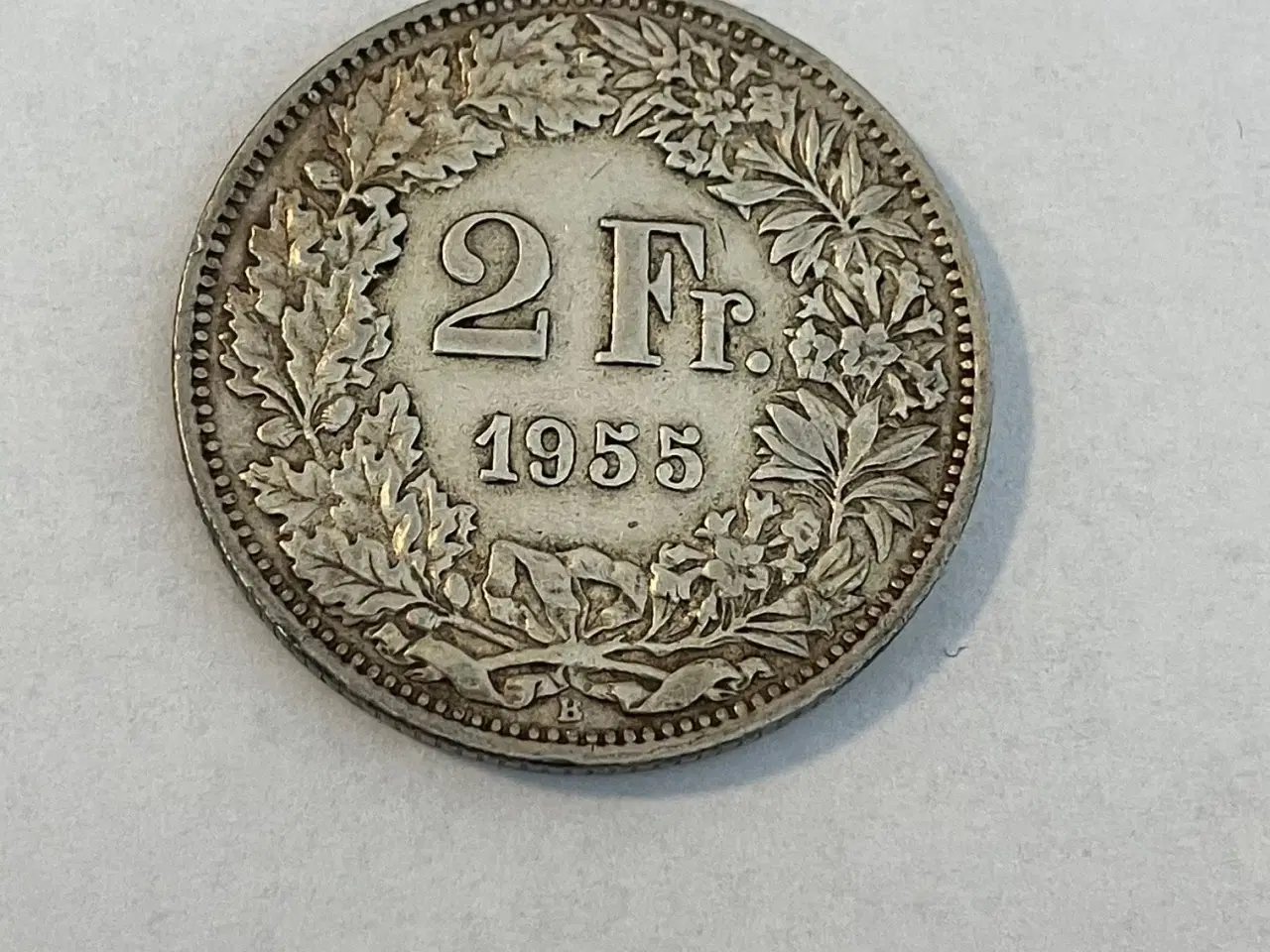 Billede 1 - 2 Francs Switzerland 1955