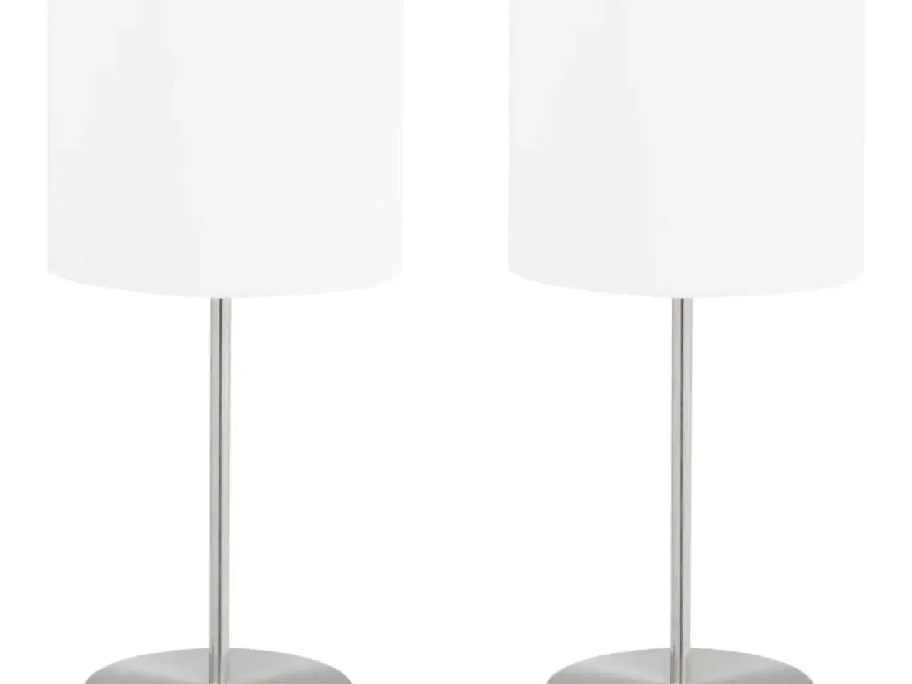 Billede 4 - Bordlamper 2 stk. touch-knap E14 hvid