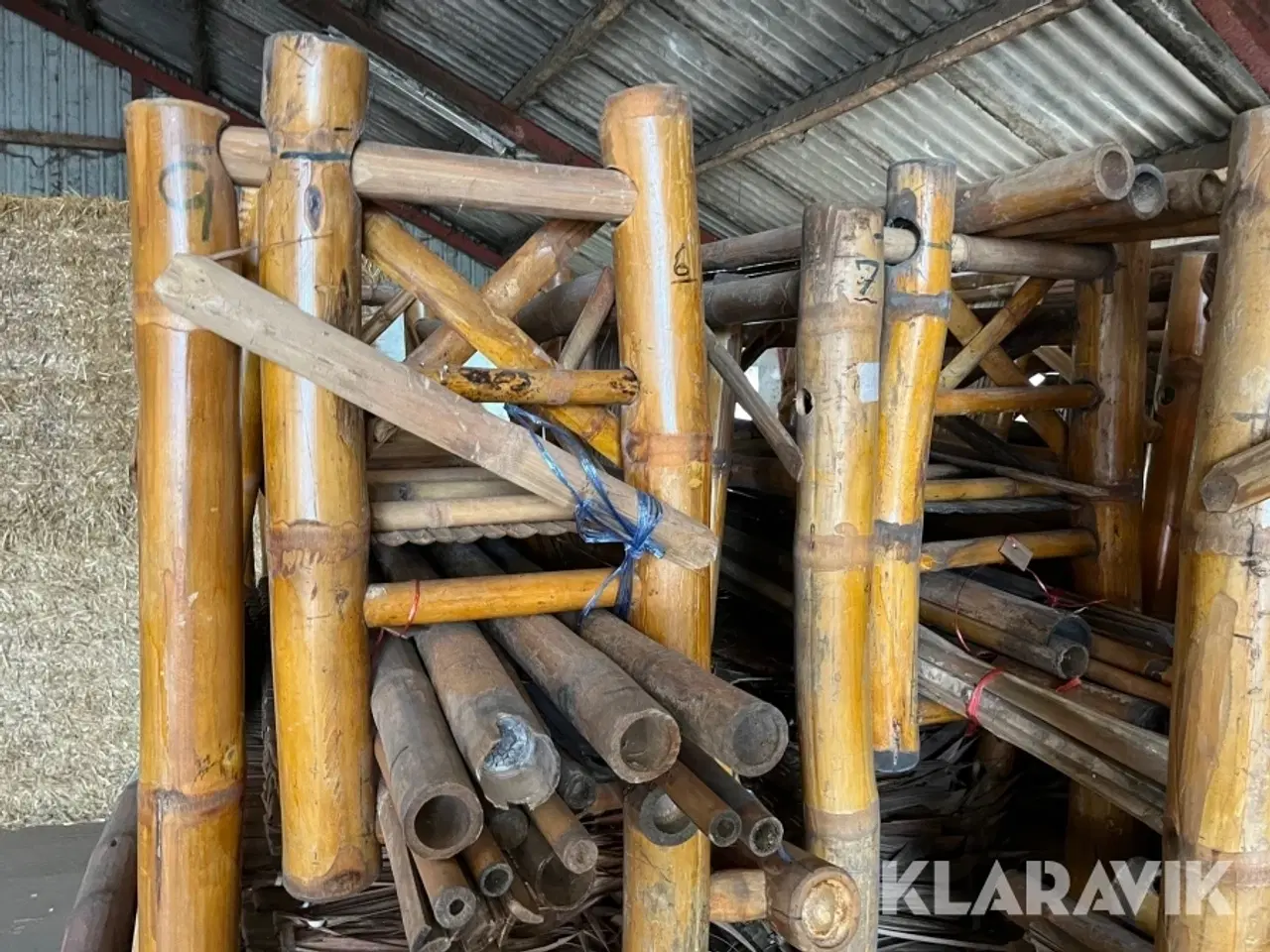 Billede 6 - Bambus hytter 3 styk