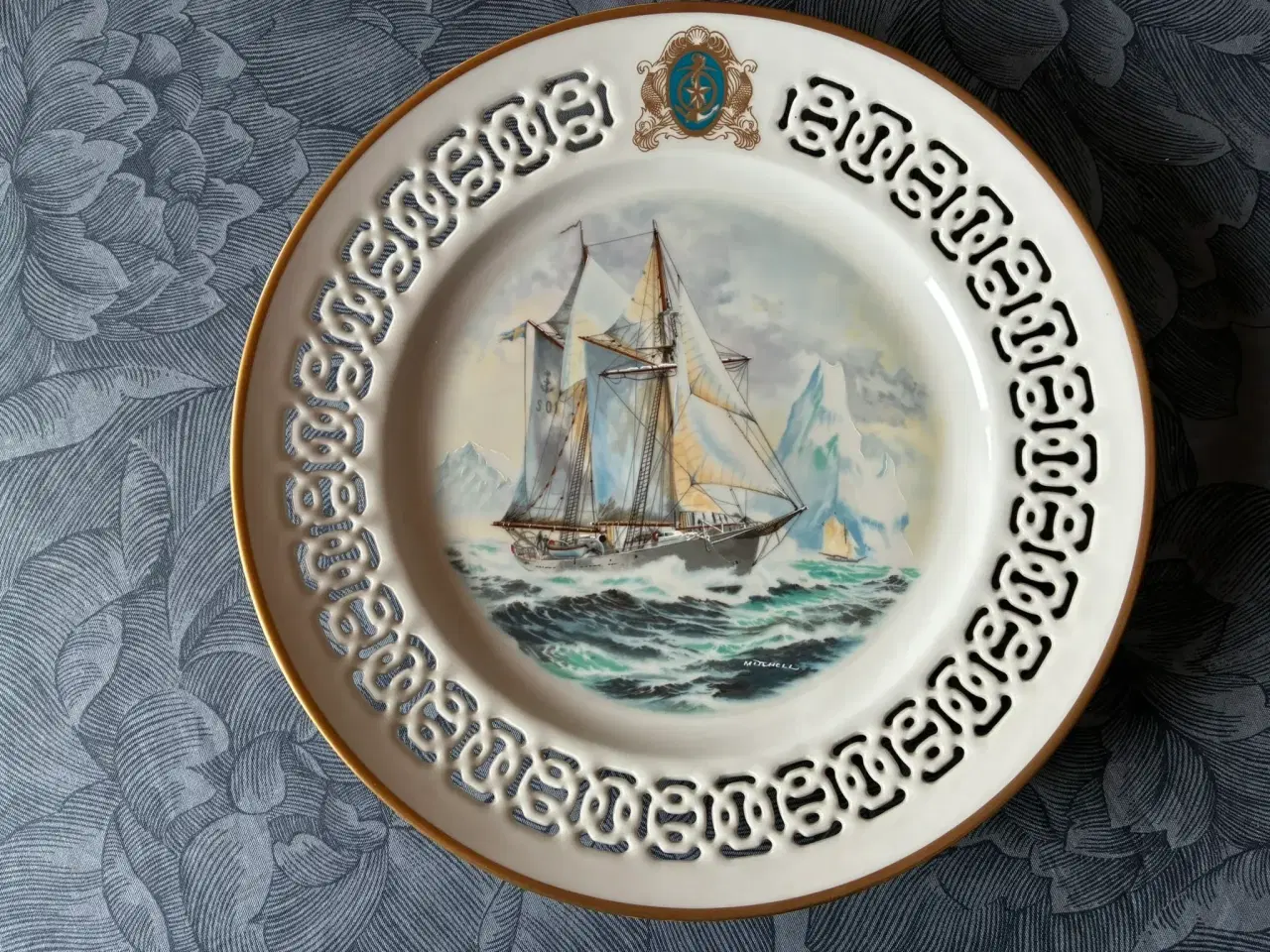 Billede 5 - Seks smukke skibsplatter sælges samlet