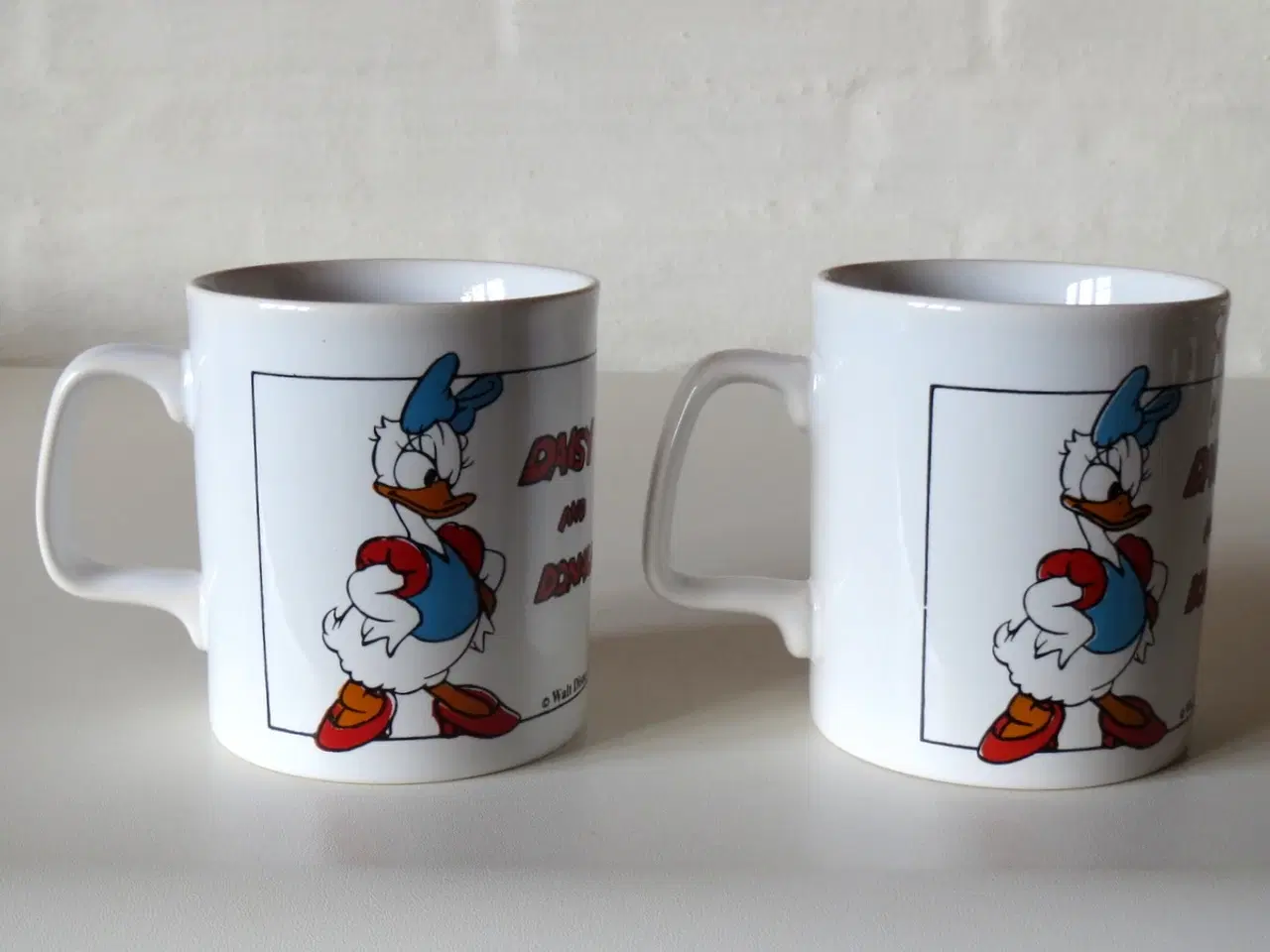 Billede 4 - 4 Retro Disney krus fra 70’erne